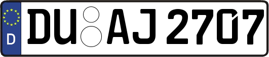 DU-AJ2707