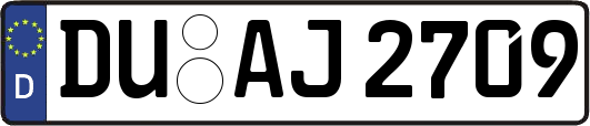 DU-AJ2709
