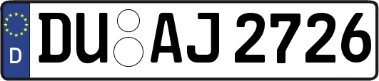 DU-AJ2726
