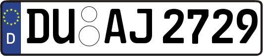 DU-AJ2729