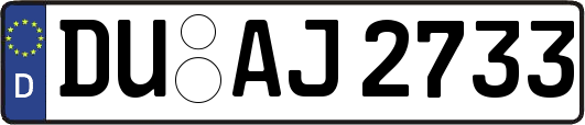 DU-AJ2733