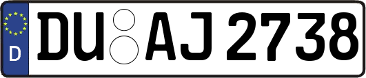 DU-AJ2738