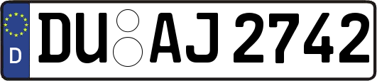 DU-AJ2742
