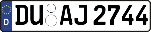 DU-AJ2744