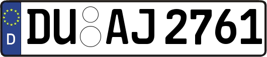 DU-AJ2761