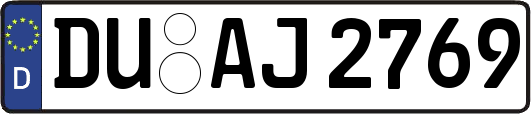 DU-AJ2769