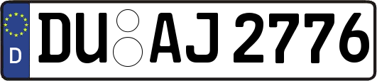 DU-AJ2776