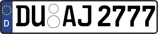 DU-AJ2777