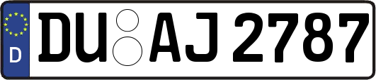 DU-AJ2787