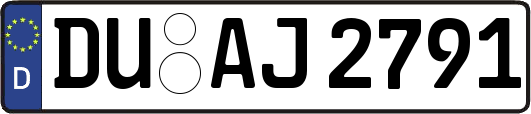 DU-AJ2791