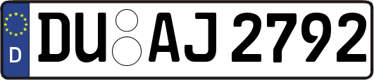 DU-AJ2792