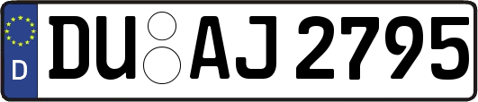 DU-AJ2795