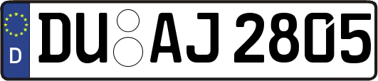 DU-AJ2805