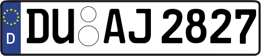 DU-AJ2827