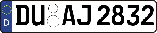 DU-AJ2832