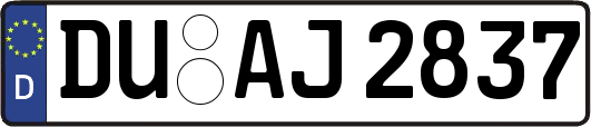 DU-AJ2837