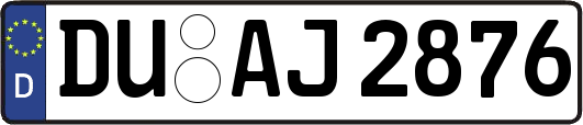 DU-AJ2876