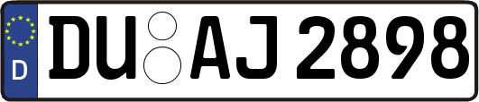 DU-AJ2898