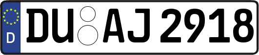 DU-AJ2918