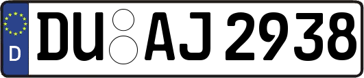 DU-AJ2938