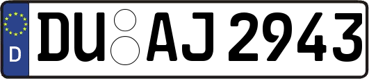 DU-AJ2943