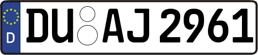 DU-AJ2961
