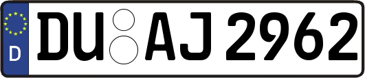 DU-AJ2962