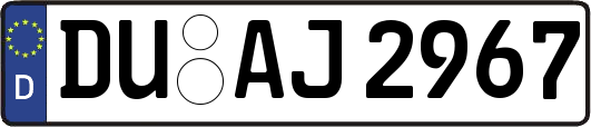 DU-AJ2967