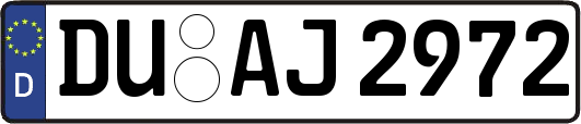 DU-AJ2972