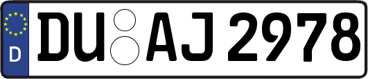DU-AJ2978