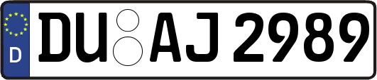 DU-AJ2989