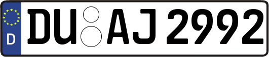 DU-AJ2992