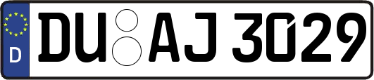 DU-AJ3029