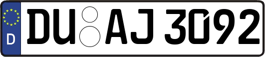 DU-AJ3092