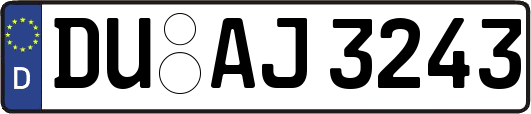 DU-AJ3243