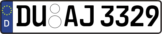 DU-AJ3329