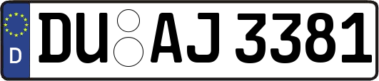 DU-AJ3381