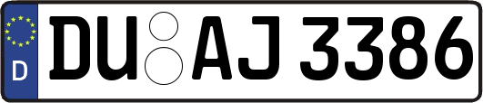 DU-AJ3386
