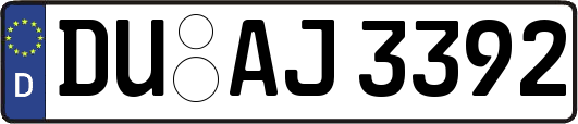 DU-AJ3392