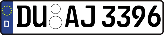 DU-AJ3396