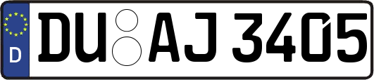 DU-AJ3405