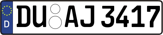DU-AJ3417