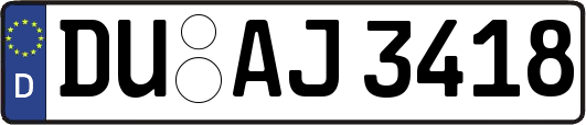 DU-AJ3418