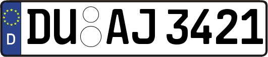 DU-AJ3421