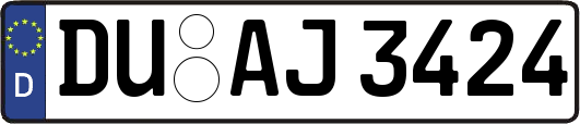 DU-AJ3424