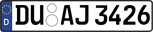 DU-AJ3426