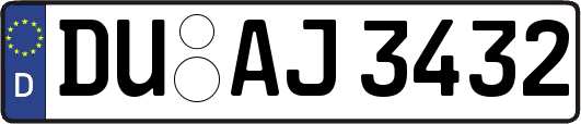 DU-AJ3432