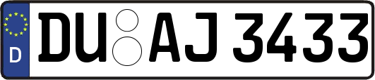 DU-AJ3433