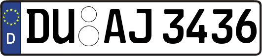 DU-AJ3436