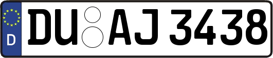DU-AJ3438